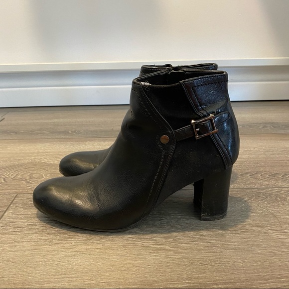 Franco sarto black leather booties - Picture 2 of 7